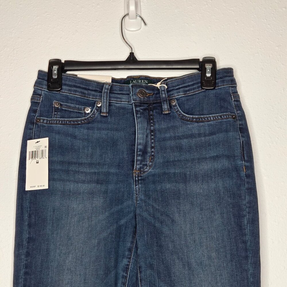 NWT Lauren Ralph Lauren Ultimate Slimming Premier Straight Jeans - Picture 3 of 8